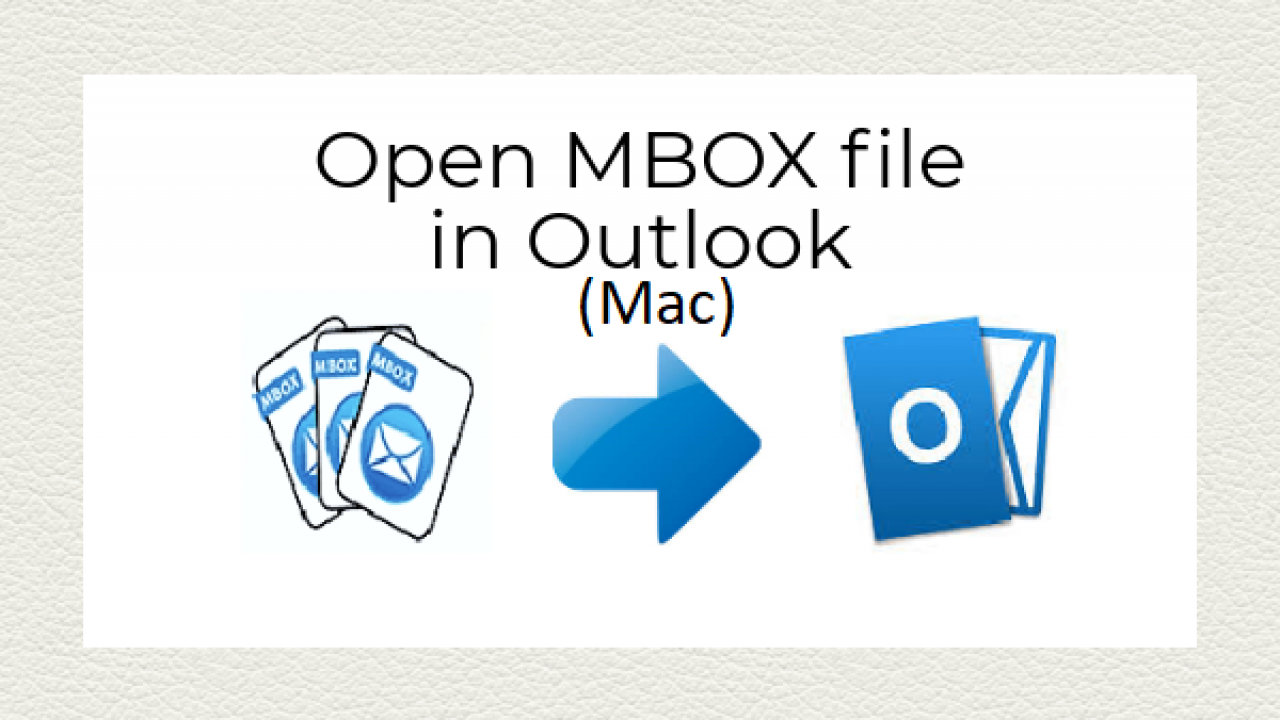 outlook for mac import mbox